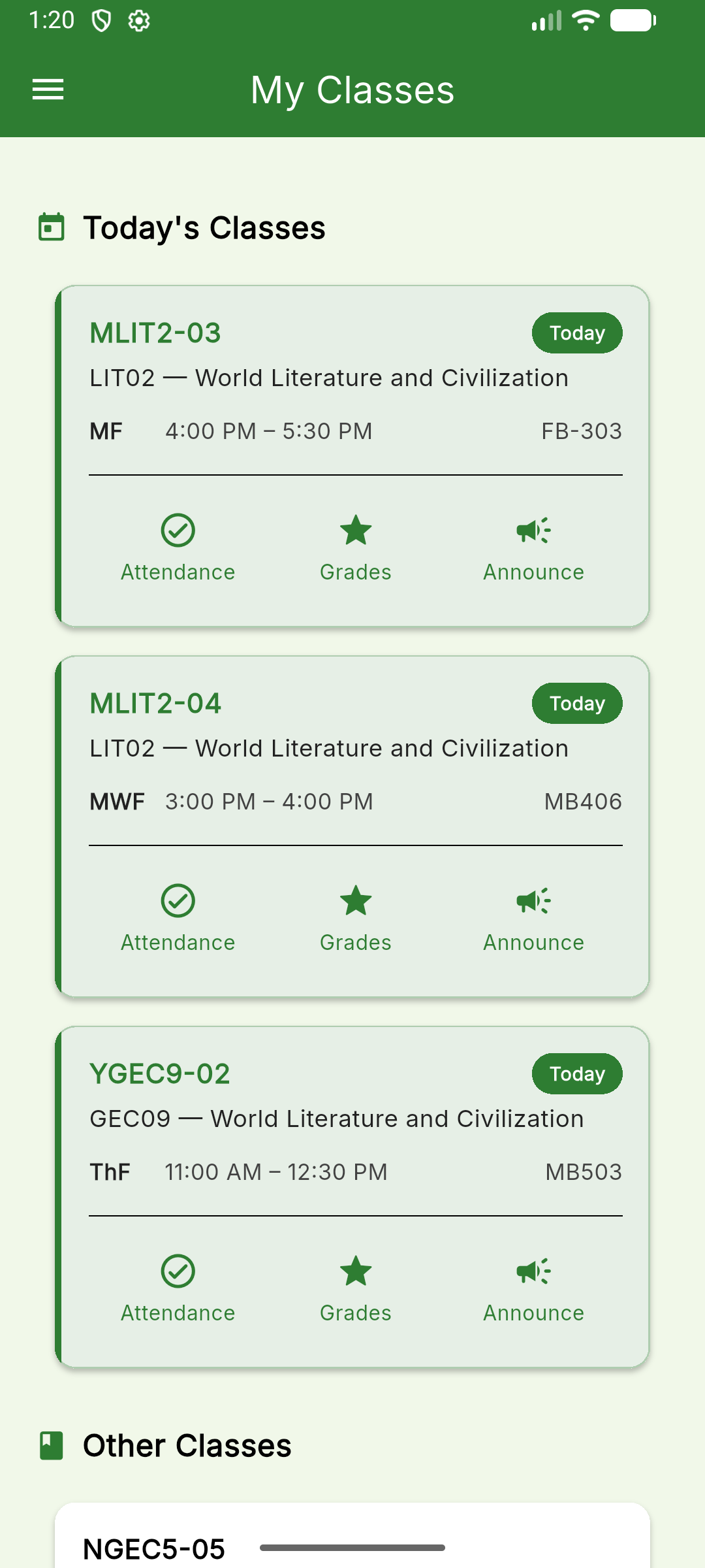 ACCESS Student Mobile App